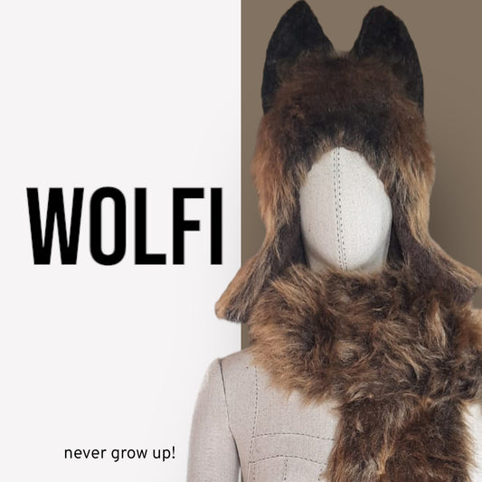 WOLFI - Peluş Şapka Kişiye özel üretilmiştir