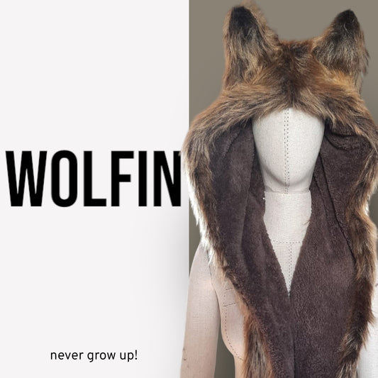WOLFIN- Peluş Şapka Kişiye özel üretilmiştir